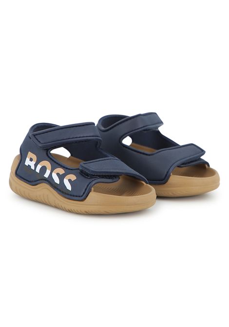 Sandali con logo HUGO BOSS KIDS | J52821N849